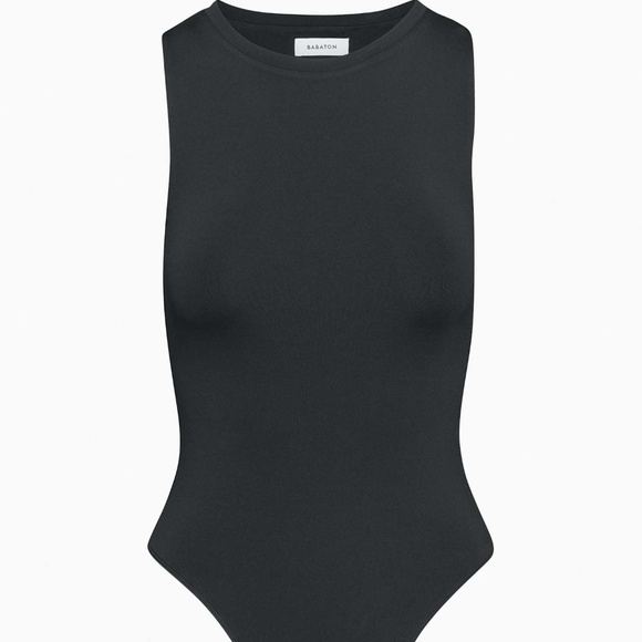 Aritzia Babaton⎜CONTOUR CREW BODYSUIT⎜BLACK - Picture 7 of 16